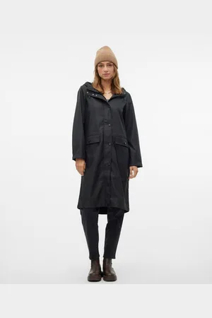VERO MODA Regenmantel VMMALOU COATED COAT NOOS
