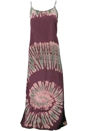 GURU-SHOP Midikleid Batik Maxikleid, Strandkleid, Sommerkleid,.. alternative Bekleidung - Verkäufer: