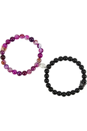 Eyecatcher Armkette Partner Armband-Set mit Kronen (2-teilig) - Verkäufer: