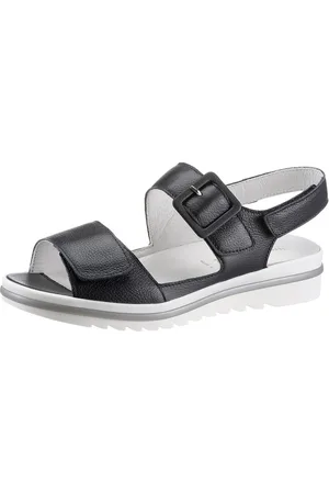 Waldläufer HAKURA Riemchensandale, Sommerschuh, Sandalette, Keilabsatz, mit Profilsohle, Weite H