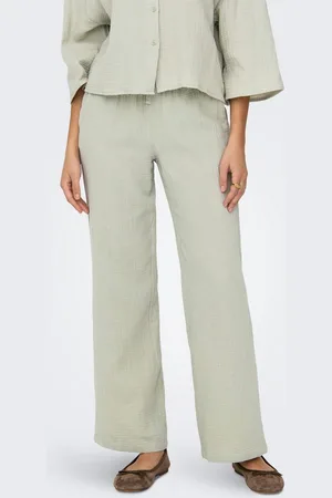 JDY Schlupfhose THEIS LIFE WIDE PANT WVN NOOS aus Musselin