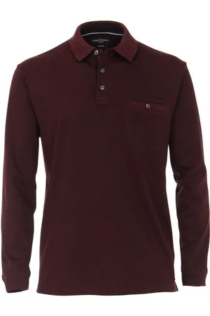 Casa Moda Langarm-Poloshirt Polo-Shirt Langarm gestreift