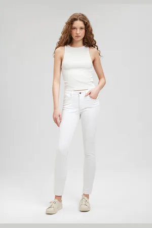 Mavi Skinny-fit-Jeans // Label-Detail Modell "Sophie" Slim Skinny Jeans