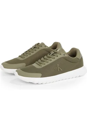 Calvin Klein 3 EVA RUNNER MESH Sneaker, Freizeitschuh, Halbschuh, Schnürschuh mit Kontrastbesatz