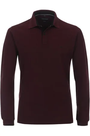 Casa Moda Langarm-Poloshirt Polo-Shirt Langarm uni