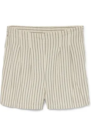VERO MODA Shorts VMJESMILO HW SHORTS WVN GA NOOS mit Leinen