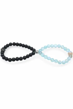 Eyecatcher Armkette Partner Armband-Set mit Kronen (2-teilig) - Verkäufer: