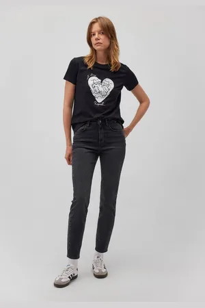 Mavi T-Shirt CAT HEART T-SHIRT Print T-Shirt