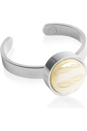 ALEXASCHA Fingerring Verstellbarer Ring mit Stein • 8mm - Verkäufer: