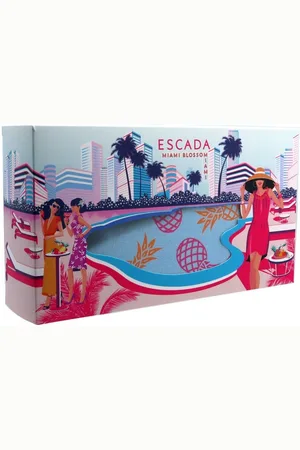 Escada Eau de Toilette Miami Blossom Geschenkset 30ml Eau De Toilette EDT Spray, Kosmetiktäschchen - Verkäufer: LIMDIX