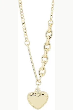 Akzent Kette mit Anhänger Cordis "Cordis" Edelstahlkette mit Anhänger, 43 cm + 6 cm (Einzeln) - Verkäufer: Shaghafi GmbH