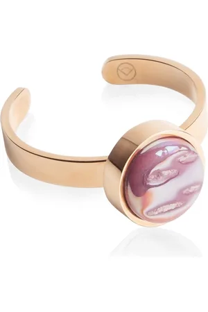 ALEXASCHA Fingerring Verstellbarer Ring mit Stein • 8mm - Verkäufer: