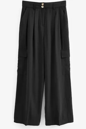 Next Cargohose Schicke Utility-Cargohose mit weitem Bein (1-tlg) - Verkäufer: Germany GmbH