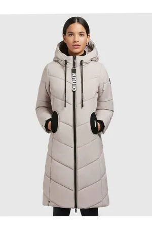 Khujo Steppmantel - gesteppter Mantel einfarbig - Damen Wintermantel - Übergangsmantel - Verkäufer: Schneider Fashion Store