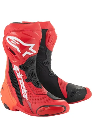 Alpinestars Supertech R Vented perforierte Motorrad Stiefel Motorradstiefel - Verkäufer: Fc-Moto