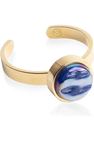 ALEXASCHA Fingerring Verstellbarer Ring mit Stein • 8mm - Verkäufer: