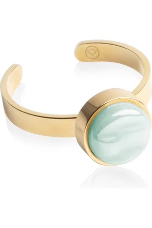 ALEXASCHA Fingerring Verstellbarer Ring mit Stein • 8mm - Verkäufer: