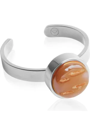 ALEXASCHA Fingerring Verstellbarer Ring mit Stein • 8mm - Verkäufer:
