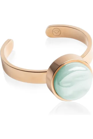 ALEXASCHA Fingerring Verstellbarer Ring mit Stein • 8mm - Verkäufer: