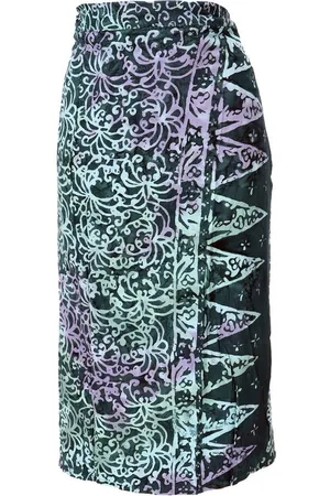 GURU-SHOP Minirock 3/4 Wickelrock, Bali Sarong Strandrock,.. - Verkäufer: