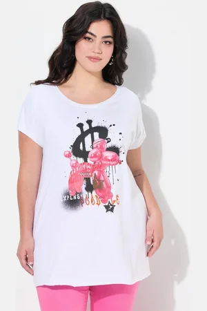 Angel of Style T-Shirt T-Shirt Komfort Fit Dollar/Hunde Motiv - Verkäufer: Popken Fashion Group