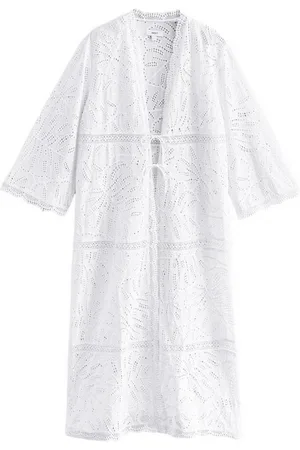 Next Strandkleid Offener Cover-up mit Stickerei aus 100 % Baumwolle (1-tlg) - Verkäufer: Germany GmbH