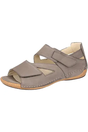 Waldläufer HELIETT Sandale, Keilsandalette, Sommerschuh, Komfortschuh, Klettverschlüsse, H-Weite