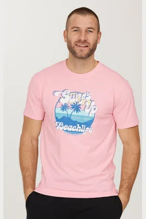 Cruz T-Shirt Beachlife im sommerlichen Design mit atmungsaktiver Qualität