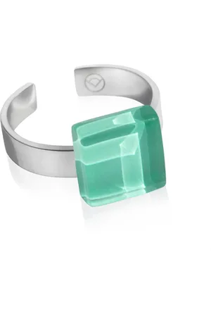 ALEXASCHA Fingerring Kleiner Ring mit Stein 10mm • größenverstellbar - Verkäufer: