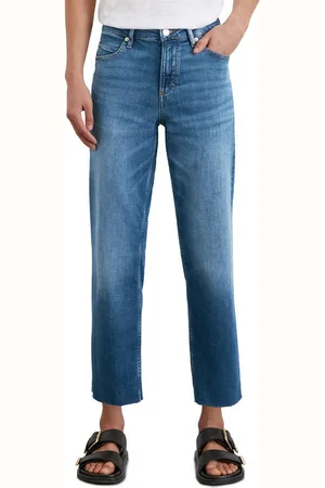Marc O’ Polo Straight-Jeans aus Cashmere Touch Denim