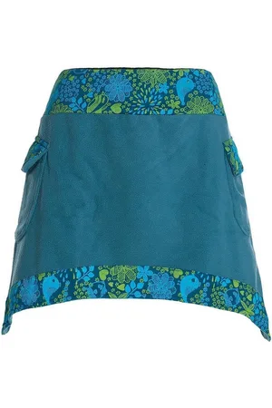 Vishes Minirock Thermorock warmer Damen Winterrock kurz Elfen Minirock aus Fleece Hippie, Elfen, Goa Style - Verkäufer: - Alternative Bekleidung