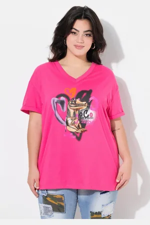 Angel of Style T-Shirt T-Shirt Boxy Fit Kroko-Druck - Verkäufer: Popken Fashion Group