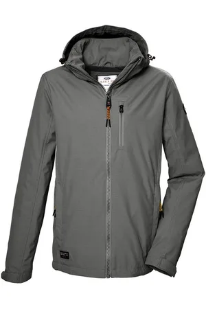 G.I.G.A. DX by killtec Softshelljacke GS 82 MN SFTSHLL JCKT Wasserabweisende, winddichte Herrenjacke mit abnehmbarer Kapuze