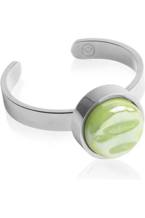 ALEXASCHA Fingerring Verstellbarer Ring mit Stein • 8mm - Verkäufer: