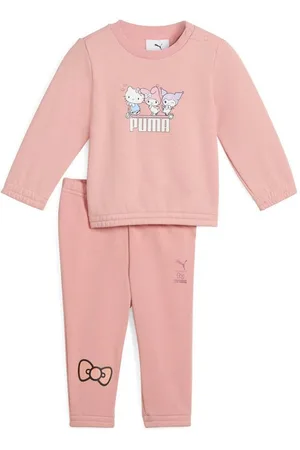 PUMA Jogginganzug x HELLO KITTY AND FRIENDS Minicats Set mit Crewneck Mädchen