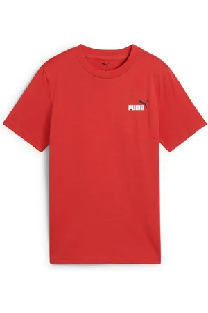 PUMA T-Shirt ESS 2 COLOR SMALL NO. 1 LOGO TEE B für Kinder, 100% Baumwolle