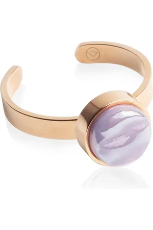 ALEXASCHA Fingerring Verstellbarer Ring mit Stein • 8mm - Verkäufer: