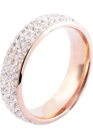 Akzent Fingerring Danise aus Edelstahl, Similibesatz, Gr. 52 - 62 (Einzeln), Damen Ring - Verkäufer: Shaghafi GmbH