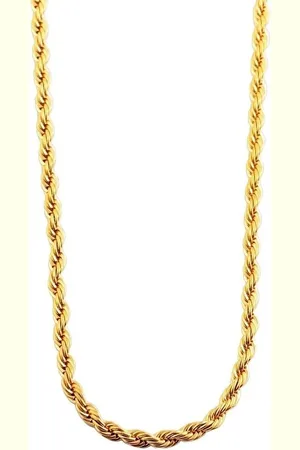 Akzent Edelstahlkette Felest Edelstahl Kordelkette, , 40-70 cm (Einzeln) - Verkäufer: Shaghafi GmbH