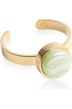 ALEXASCHA Fingerring Verstellbarer Ring mit Stein • 8mm - Verkäufer: