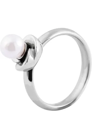 Akzent Fingerring Anong aus Edelstahl mit Süßwasserperle, Gr. 52 - 60 (Einzeln), Damen Ring - Verkäufer: Shaghafi GmbH