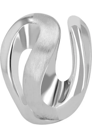 Akzent Silberring Amke 925/- Echt Silber rhodiniert, matt & poliert, Ř 52 - 62 mm (Einzeln) - Verkäufer: Shaghafi GmbH
