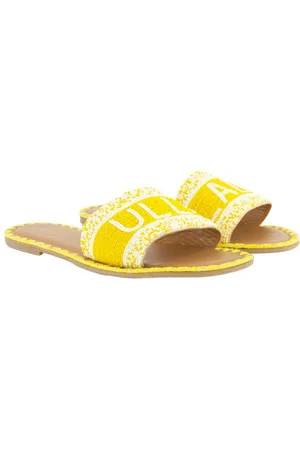 Ulla Popken Sandalen Perlen-Schriftzug Memory Foam Weite H Sandalette - Verkäufer: Popken Fashion Group