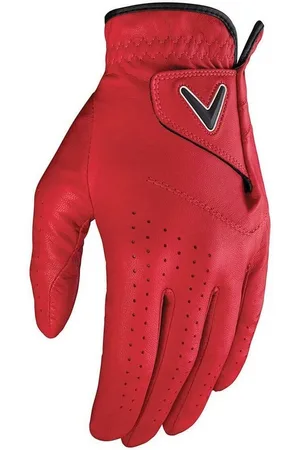 Callaway Golfhandschuhe Golf 2019 Herren Opti-Color Premium Leder Golfhandschuhe (1-St) Lederhandschuh,langlebig,OptiFit - Verkäufer: GFA Sports
