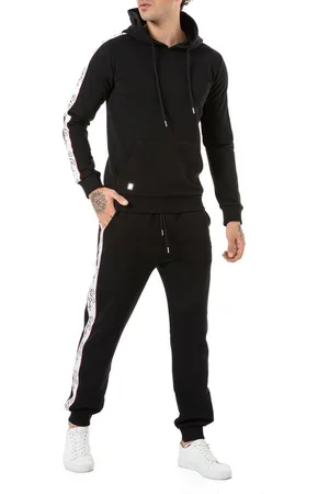 Redbridge Jogginganzug mit Logo-Tapes – Hoodie & Jogginghose, Zweiteiler (2-tlg) - Verkäufer: ChillDeal