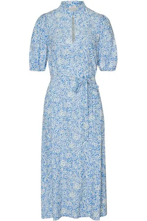 Seidensticker Midikleid Halbarm-Kleid mit Rüschenkragen - Verkäufer: Frankonia