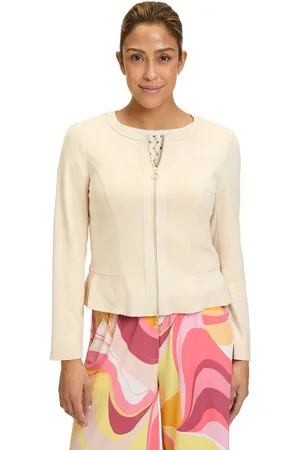 Betty Barclay Jackenblazer Blazer-Jacke mit Reißverschluss Material