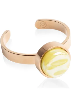 ALEXASCHA Fingerring Verstellbarer Ring mit Stein • 8mm - Verkäufer: