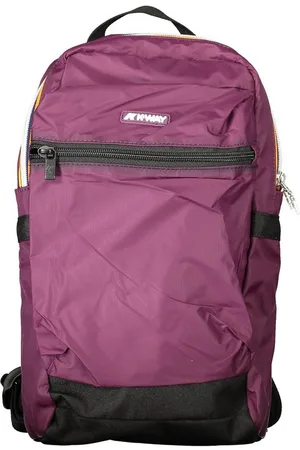 K-Way Rucksack, Vielseitiger Herrenrucksack in Lila mit iPod-Fach und Stiftehalter - Verkäufer: Redeve
