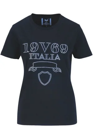 19V69 Italia Kurzarmshirt - by VERSACE - stilvolles kurzarm Shirt - Verkäufer: Schneider Fashion Store